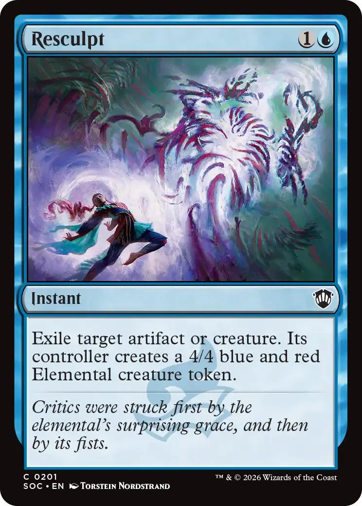 Resculpt [201] [Secrets of Strixhaven: Commander] [Non-Foil]