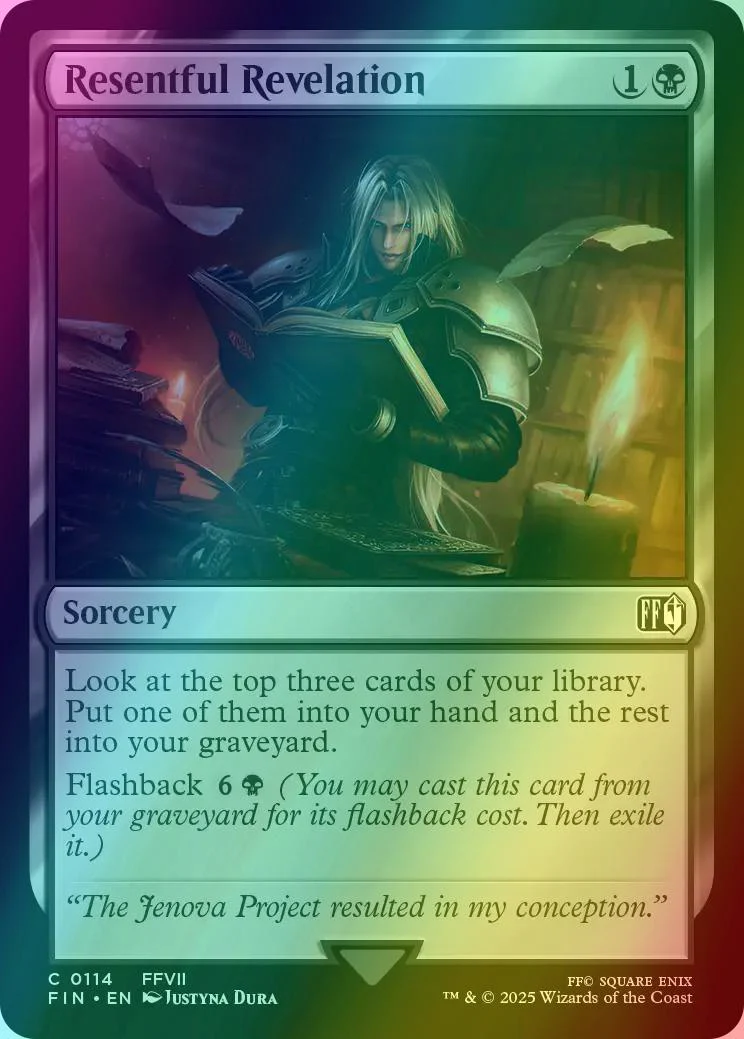 Resentful Revelation [114] [FINAL FANTASY] [Foil]