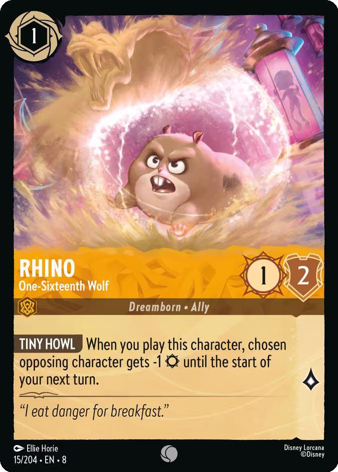 Rhino - One-Sixteenth Wolf - 15/204 [Reign of Jafar] [Non-Foil]