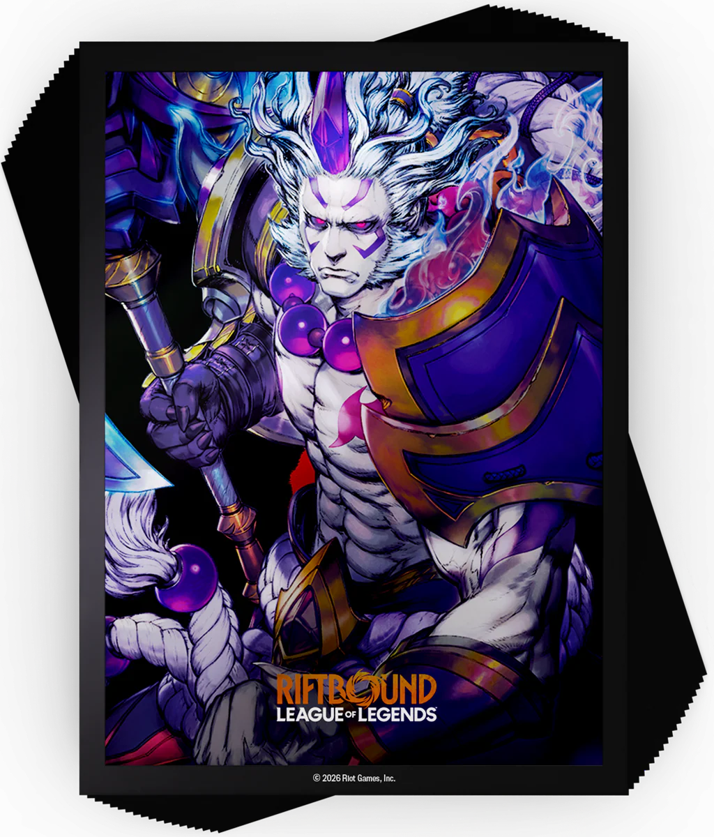 Riftbound: League of Legends TCG Art Sleeves - Standard Size - 100ct - Spirit Blossom Darius