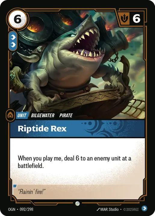 Riptide Rex - 092/298 [Origins] [Non-Foil]