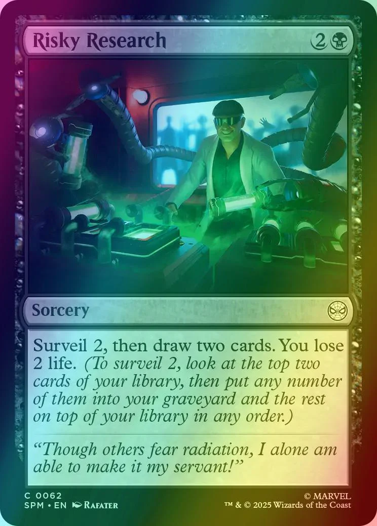 Risky Research [62] [Marvel's Spider-Man] [Foil]