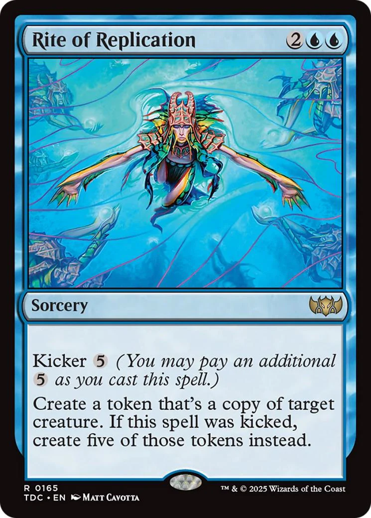 Rite of Replication [165] [Tarkir: Dragonstorm: Commander] [Non-Foil]