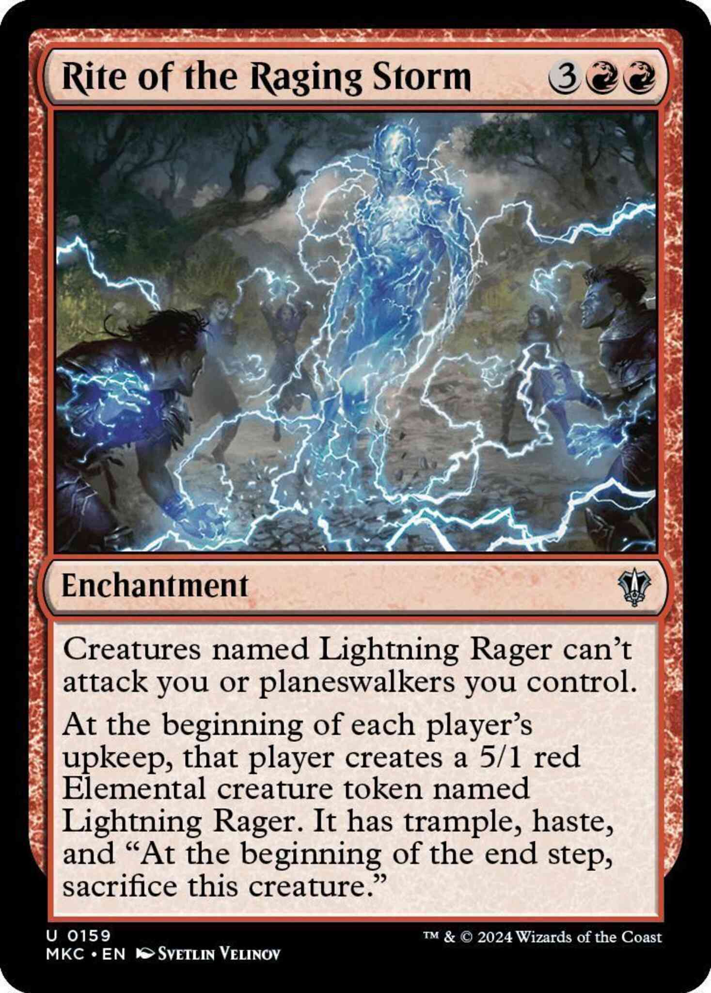 Rite of the Raging Storm [159] [Murders at Karlov Manor: Commander] [Non-Foil]