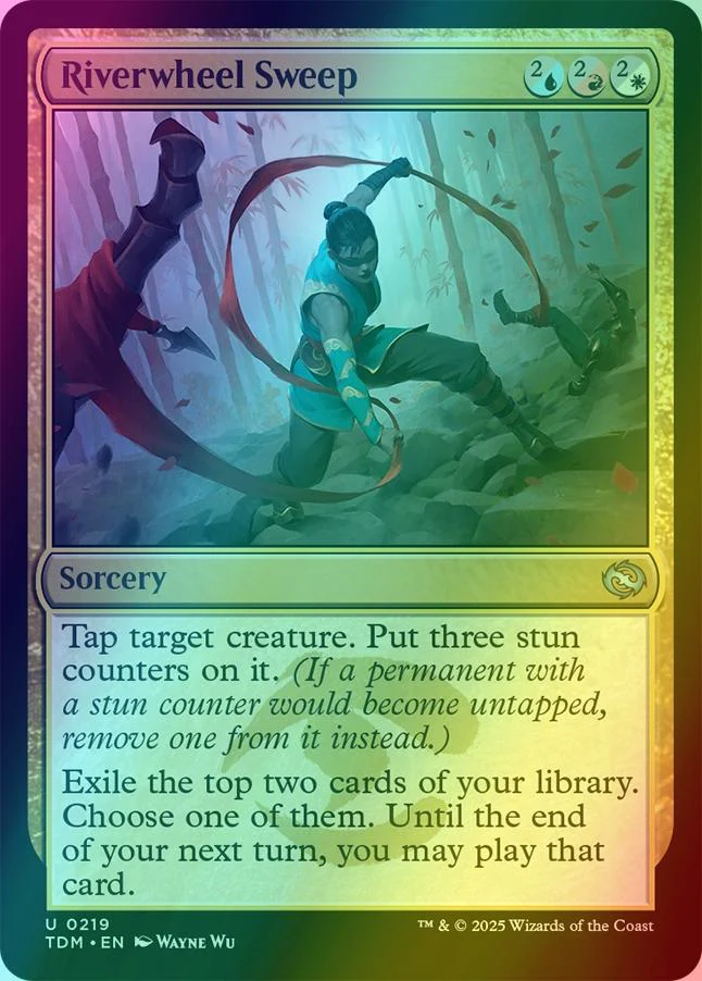 Riverwheel Sweep [219] [Tarkir: Dragonstorm] [Foil]