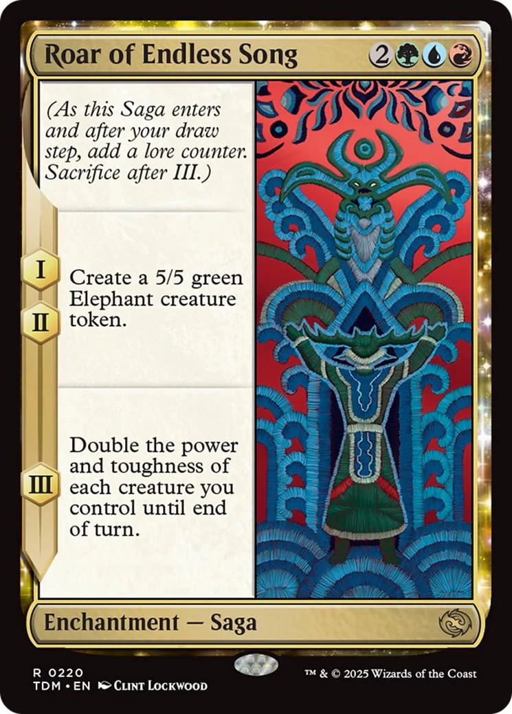 Roar of Endless Song [220] [Tarkir: Dragonstorm] [Non-Foil]