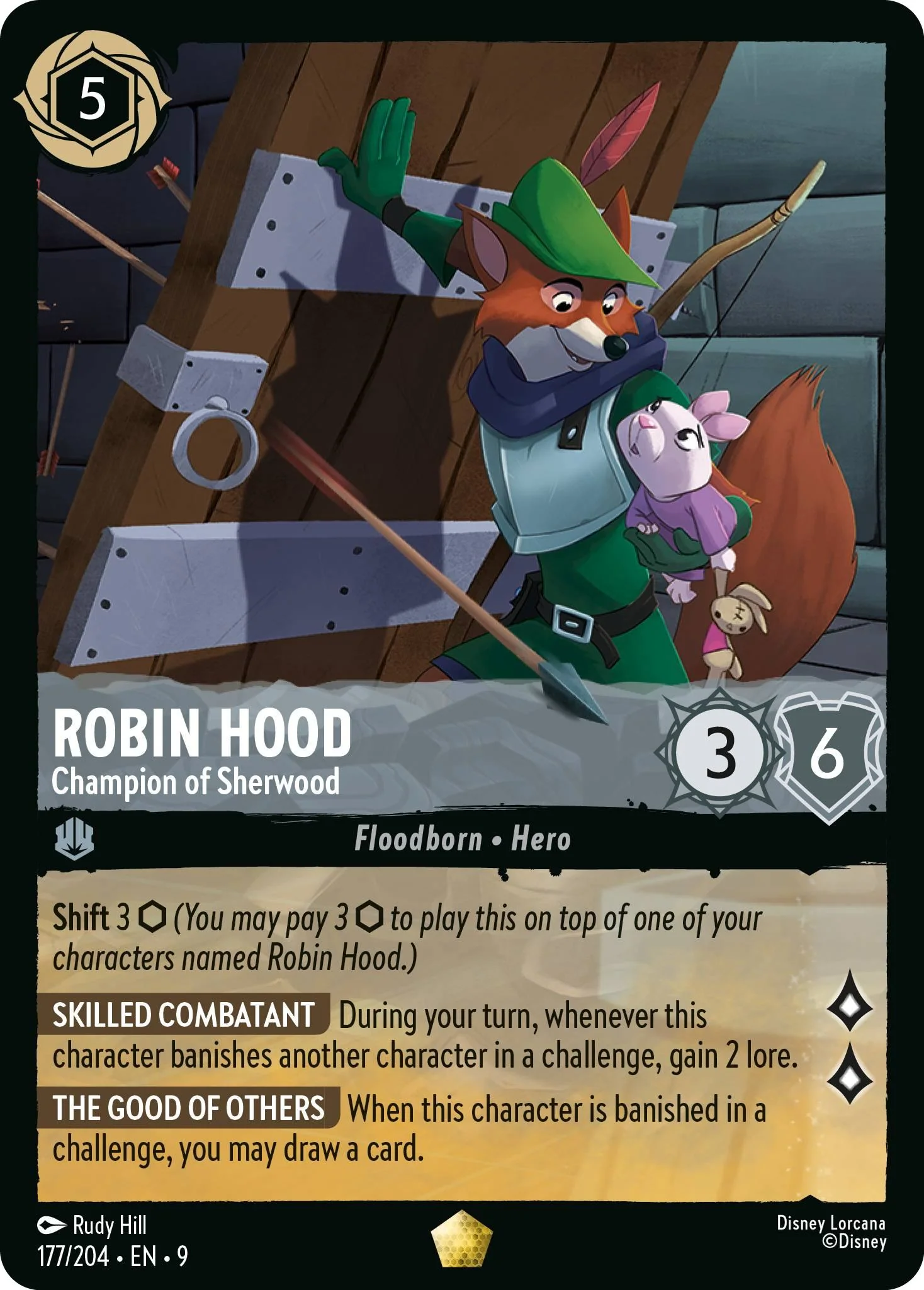 Robin Hood - Champion of Sherwood - 177/204 [Fabled] [Non-Foil]