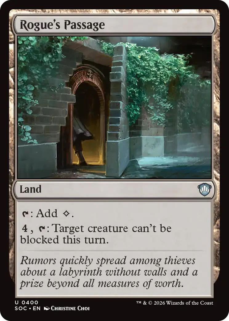 Rogue's Passage [400] [Secrets of Strixhaven: Commander] [Non-Foil]