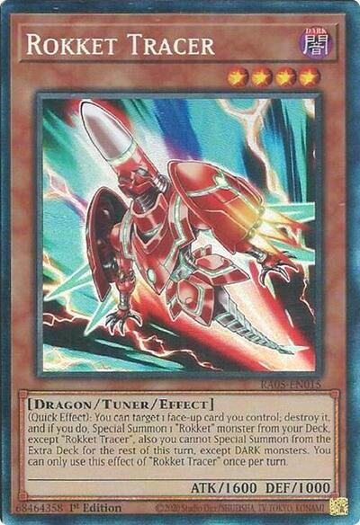 Rokket Tracer - RA05-EN015 - Collector's Rare - 1st Edition