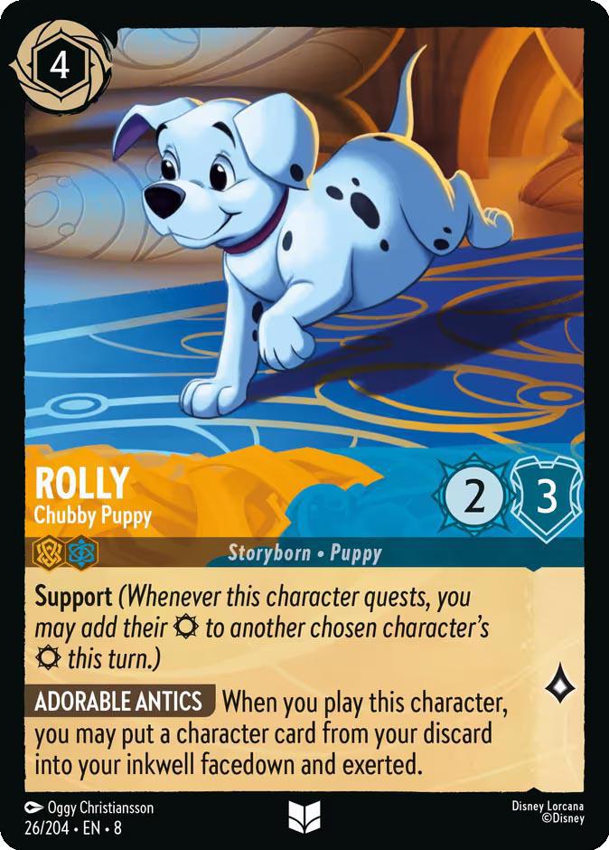 Rolly - Chubby Puppy - 26/204 [Reign of Jafar] [Non-Foil]