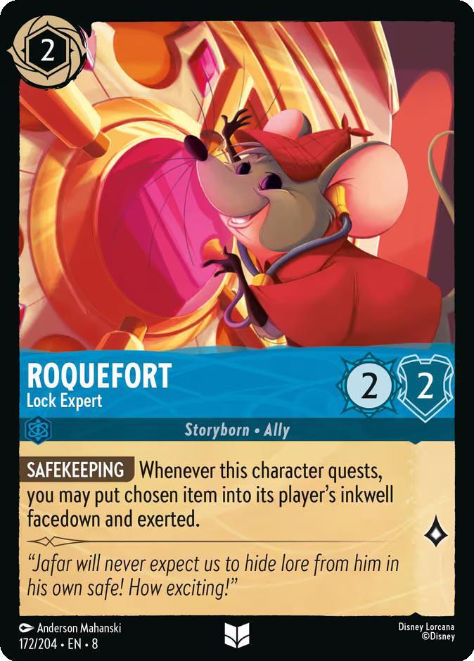 Roquefort - Lock Expert - 172/204 [Reign of Jafar] [Non-Foil]