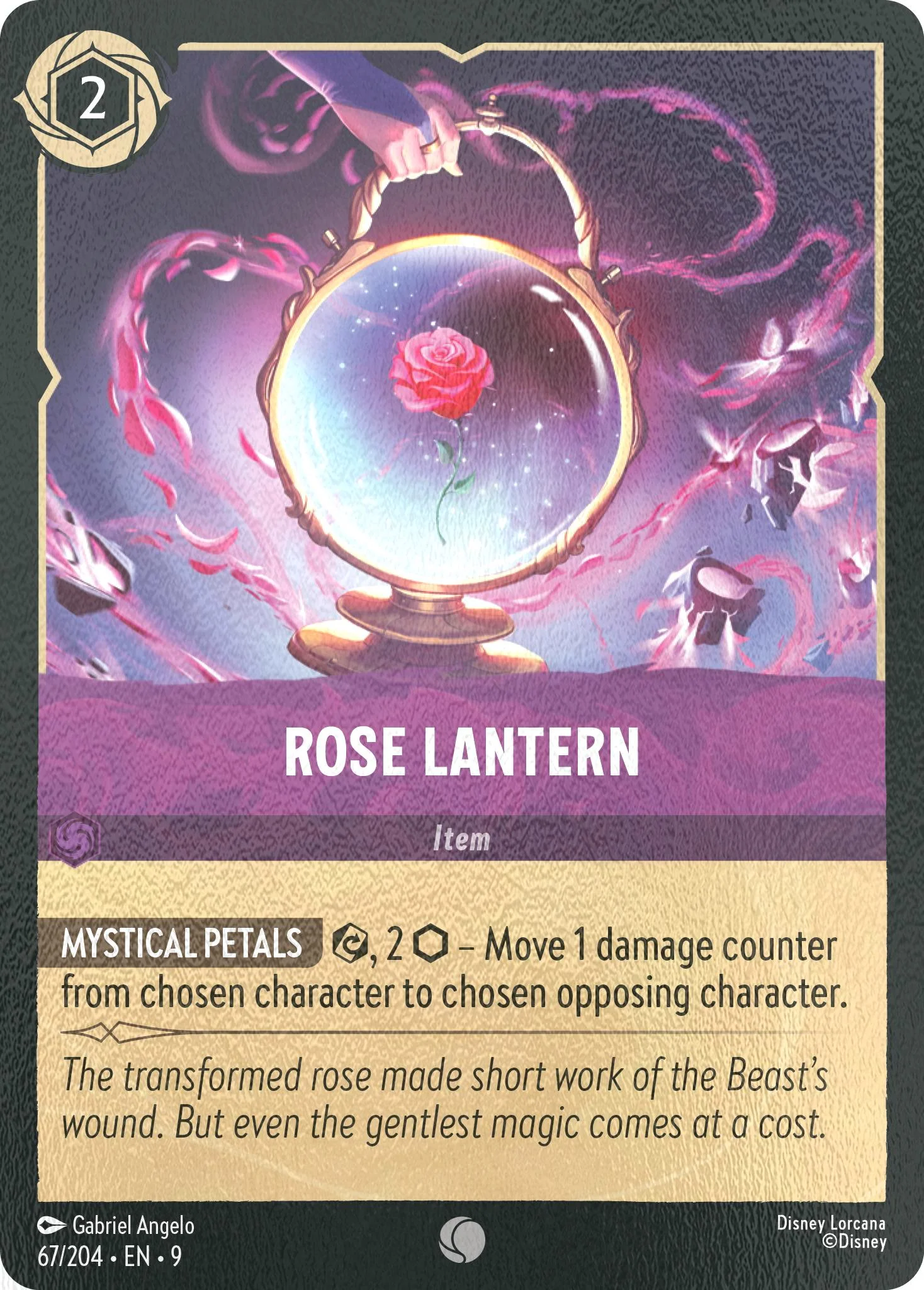 Rose Lantern - 67/204 [Fabled] [Cold Foil]