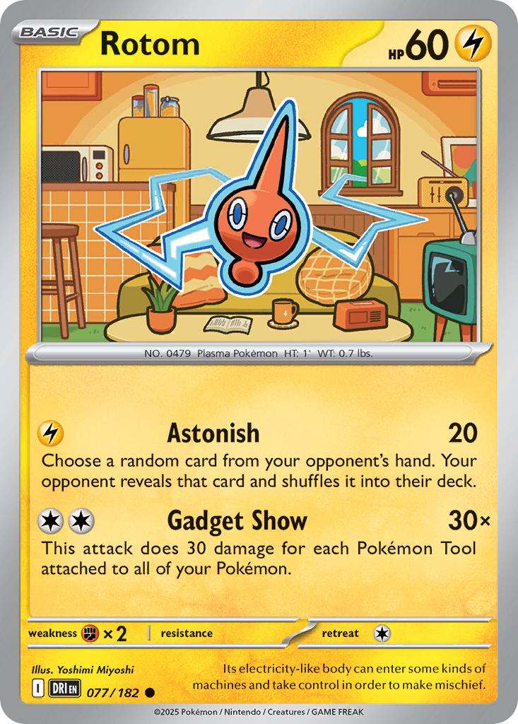 Rotom - 077/182 - Common [sv10-077] [Non-Holo]