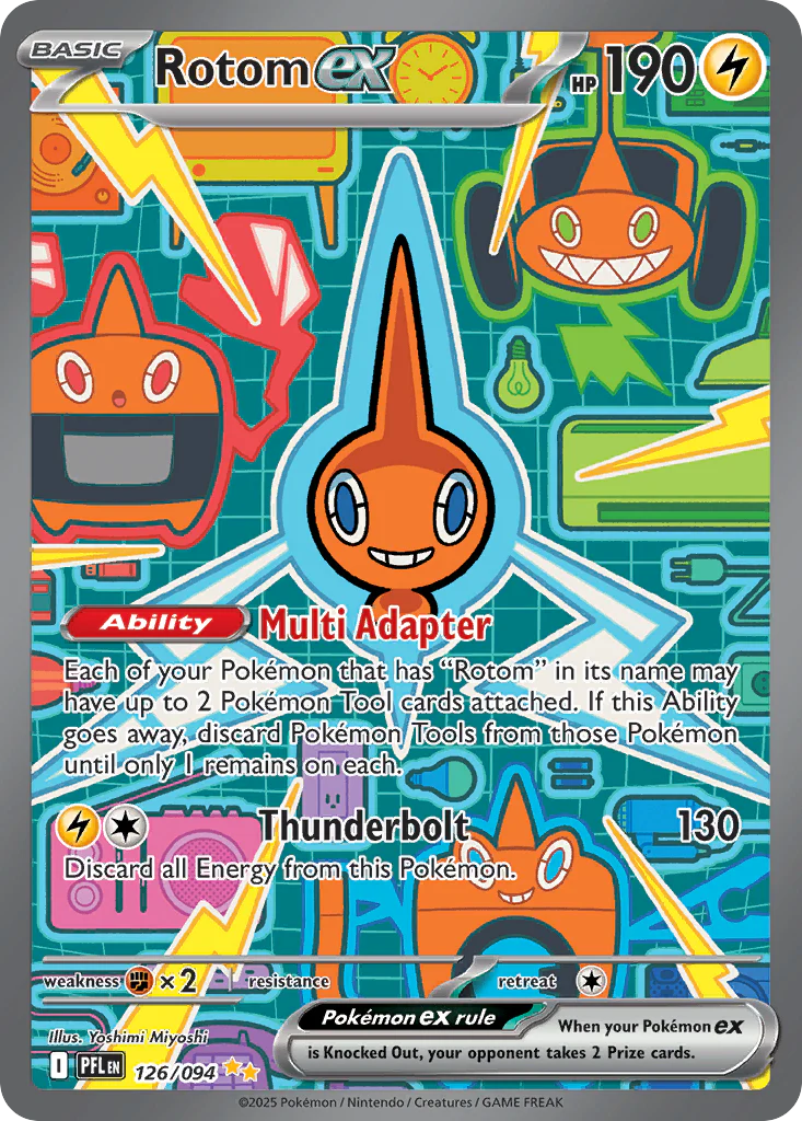 Rotom ex - 126/094 - Special Illustration Rare [me02-126] [Ultra]