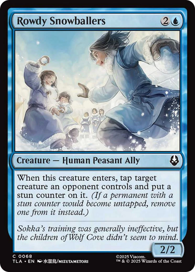 Rowdy Snowballers [68] [Avatar: The Last Airbender] [Non-Foil]