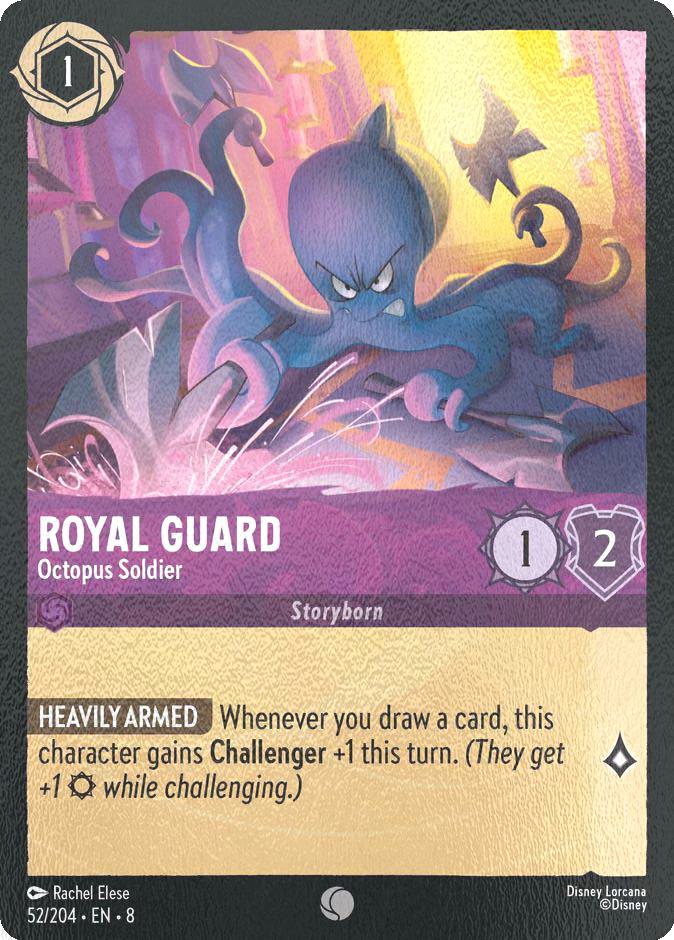 Royal Guard - Octopus Soldier - 52/204 [Reign of Jafar] [Cold Foil]