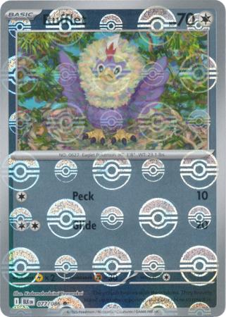 Rufflet - Poké Ball Pattern - 077/086 - Common [sv105b-077] [Reverse Holo]