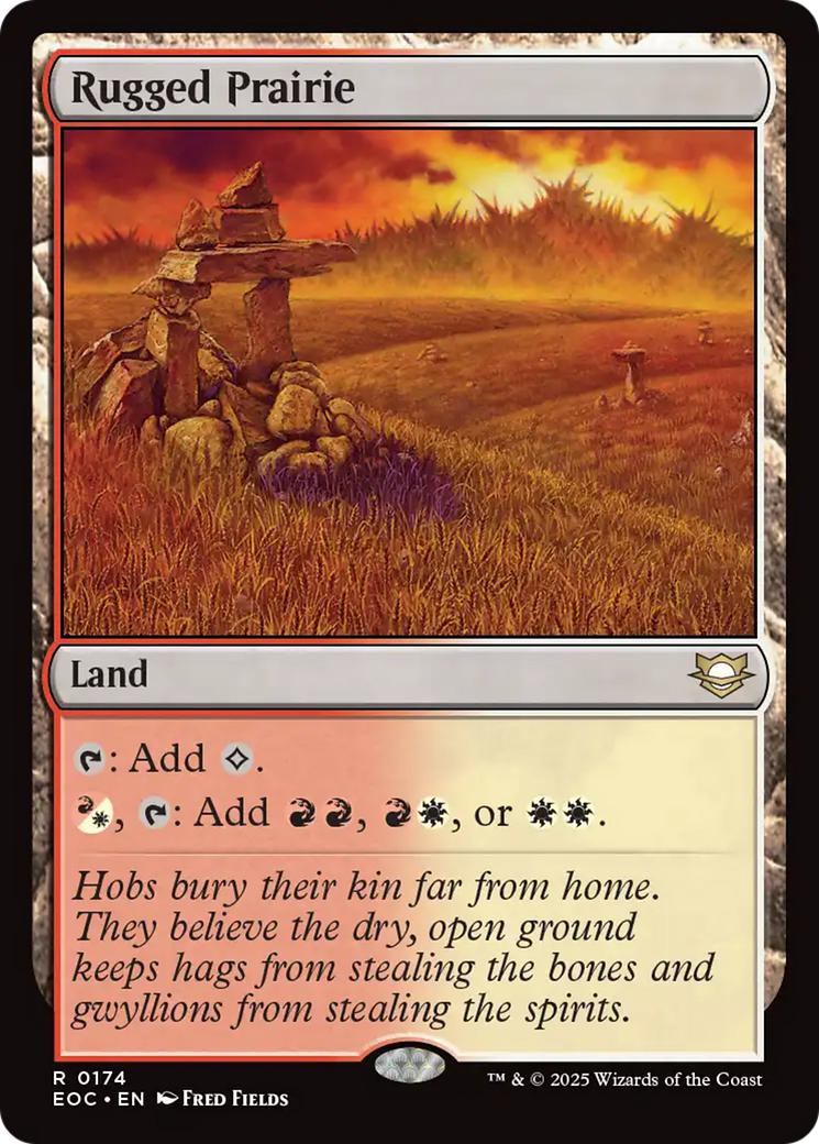 Rugged Prairie [174] [Edge of Eternities: Commander] [Non-Foil]