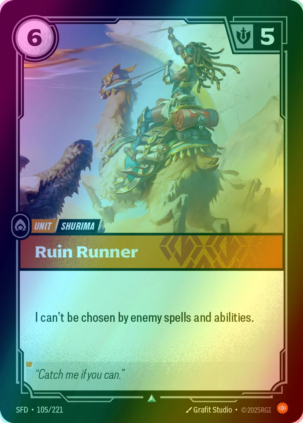 Ruin Runner - 105/221 [Spiritforged] [Foil]
