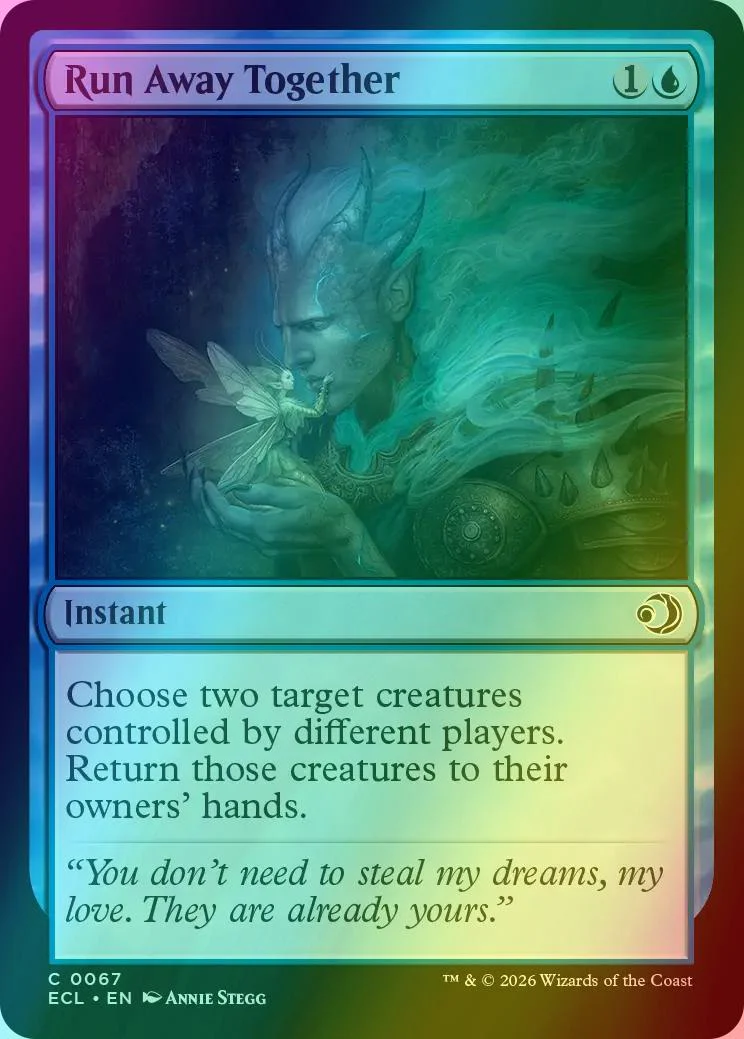 Run Away Together [67] [Lorwyn Eclipsed] [Foil]