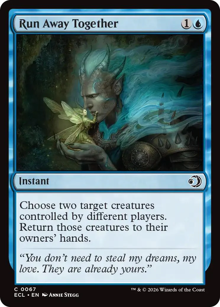 Run Away Together [67] [Lorwyn Eclipsed] [Non-Foil]