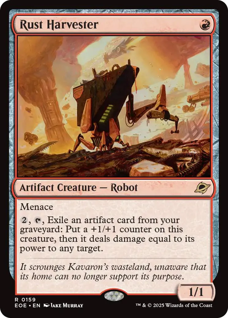 Rust Harvester [159] [Edge of Eternities] [Non-Foil]