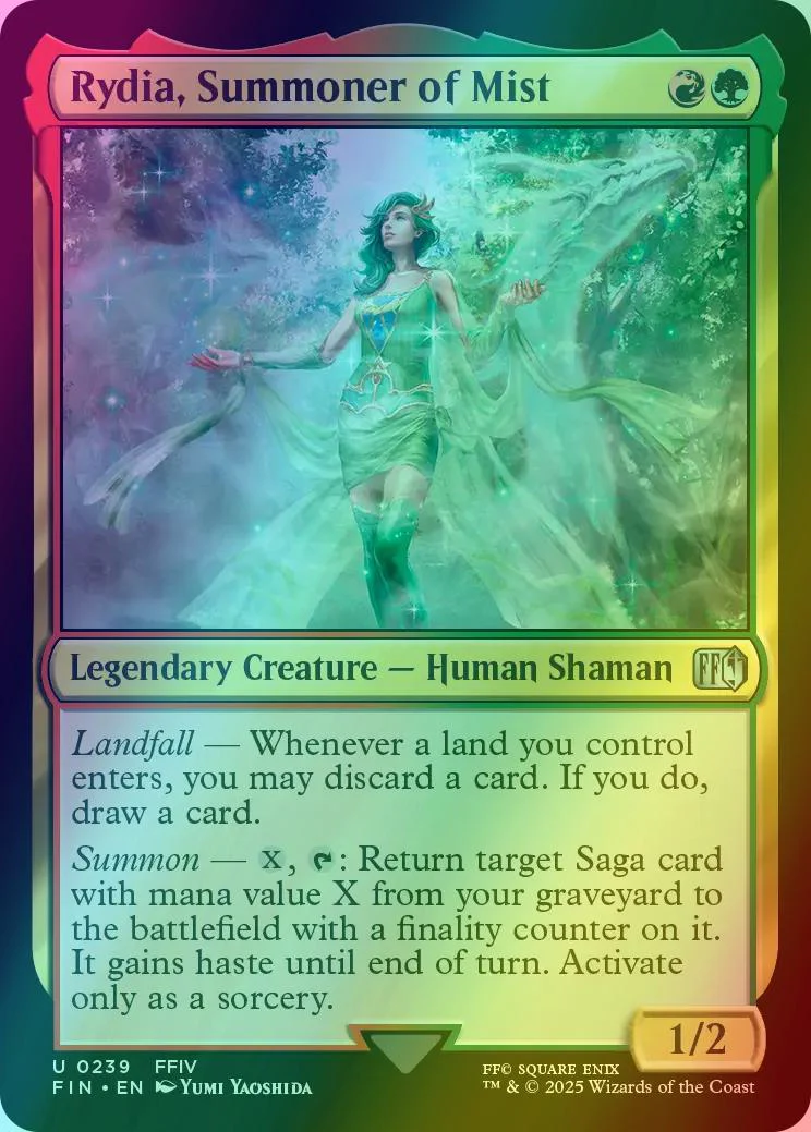 Rydia, Summoner of Mist [239] [FINAL FANTASY] [Foil]