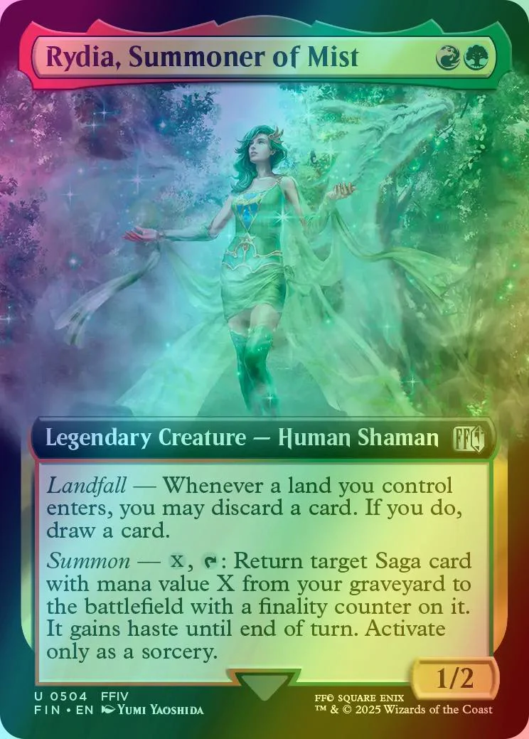 Rydia, Summoner of Mist [504] [Extended Art] [FINAL FANTASY] [Foil]