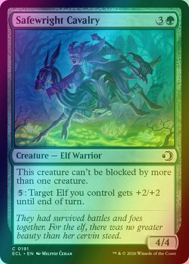 Safewright Cavalry [191] [Lorwyn Eclipsed] [Foil]
