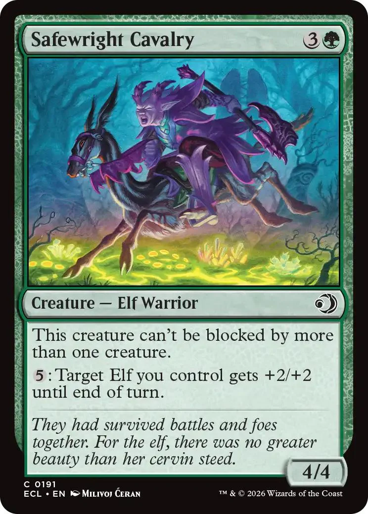 Safewright Cavalry [191] [Lorwyn Eclipsed] [Non-Foil]