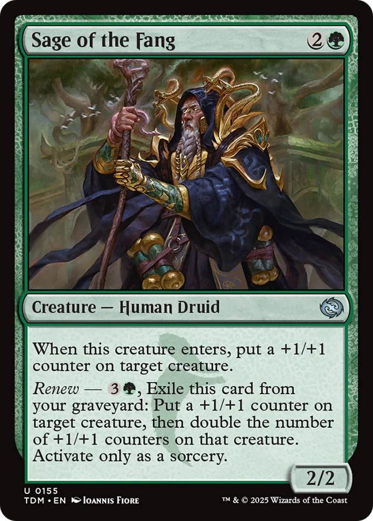 Sage of the Fang [155] [Tarkir: Dragonstorm] [Non-Foil]
