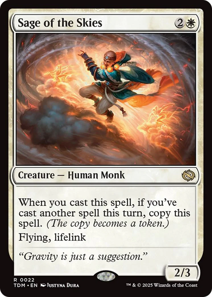 Sage of the Skies [22] [Tarkir: Dragonstorm] [Non-Foil]