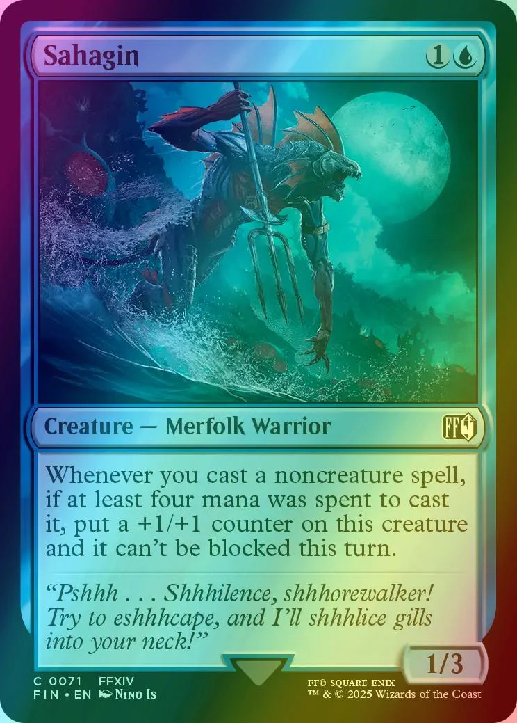 Sahagin [71] [FINAL FANTASY] [Foil]