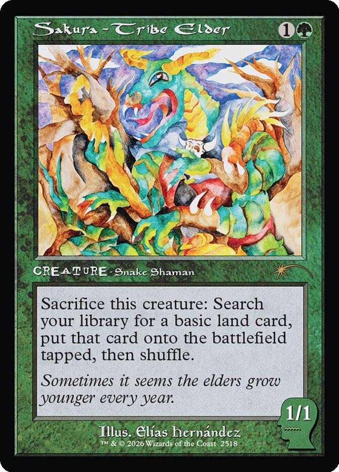 Sakura-Tribe Elder [2518] [Retro Frame] [Brain Dead: New Earth Mentality] [Secret Lair Drop] [Non-Foil]