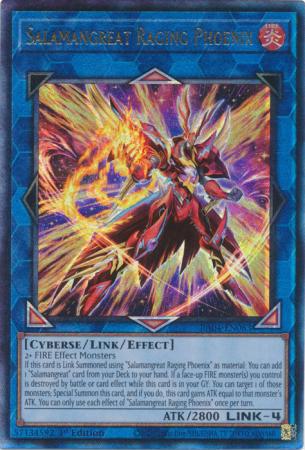 Salamangreat Raging Phoenix - RA04-EN083 - Ultimate Rare - 1st Edition
