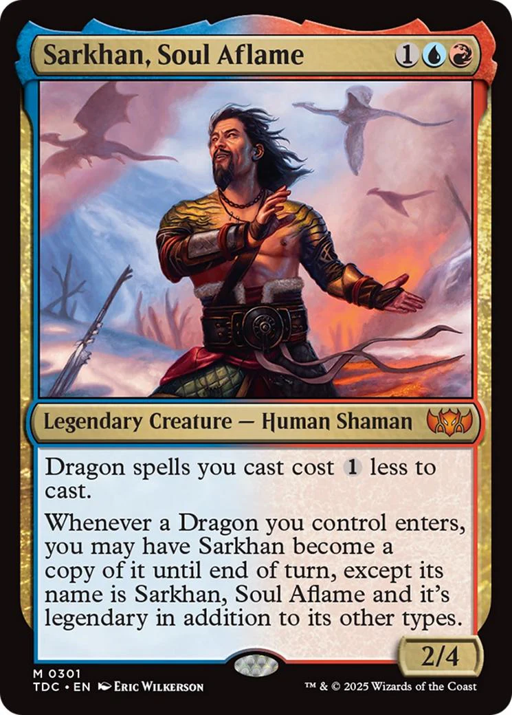 Sarkhan, Soul Aflame [301] [Tarkir: Dragonstorm: Commander] [Non-Foil]