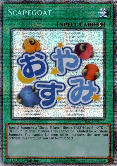 Scapegoat - Stamp - RA05-EN111 - Starlight Rare - 1st Edition
