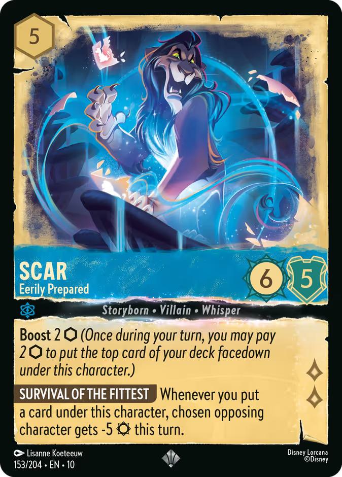Scar - Eerily Prepared - 153/204 [Whispers in the Well] [Non-Foil]