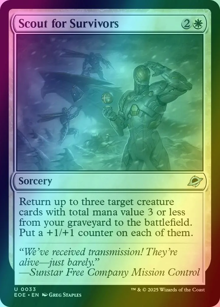 Scout for Survivors [33] [Edge of Eternities] [Foil]