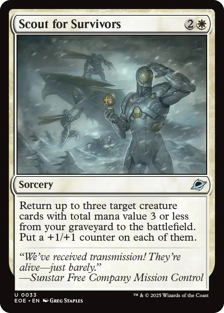 Scout for Survivors [33] [Edge of Eternities] [Non-Foil]