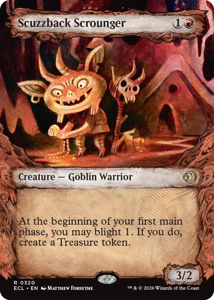 Scuzzback Scrounger [320] [Fable Frame] [Lorwyn Eclipsed] [Non-Foil]