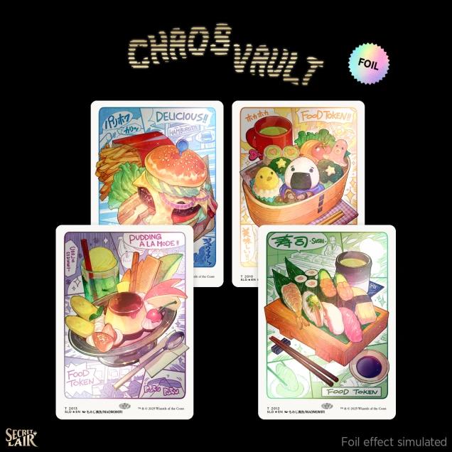 Secret Lair Drop Series - Oishii! Tokens - Rainbow Foil Edition