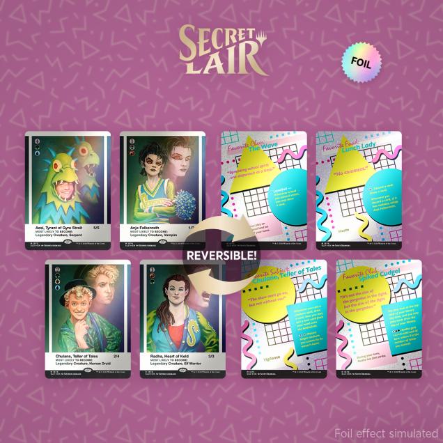 Secret Lair Drop Series - Secret Lair High Class of '87 - Foil Edition