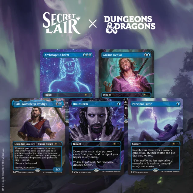 Secret Lair Drop Series - Secret Lair x Dungeons & Dragons: Gale’s Ambition