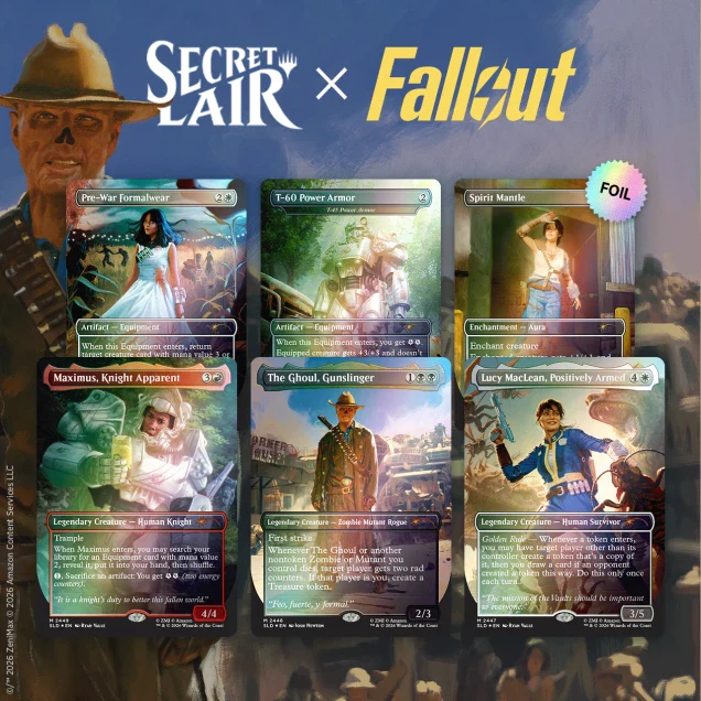 Secret Lair Drop Series - Secret Lair x Fallout: Beyond Vault 33 - Foil Edition