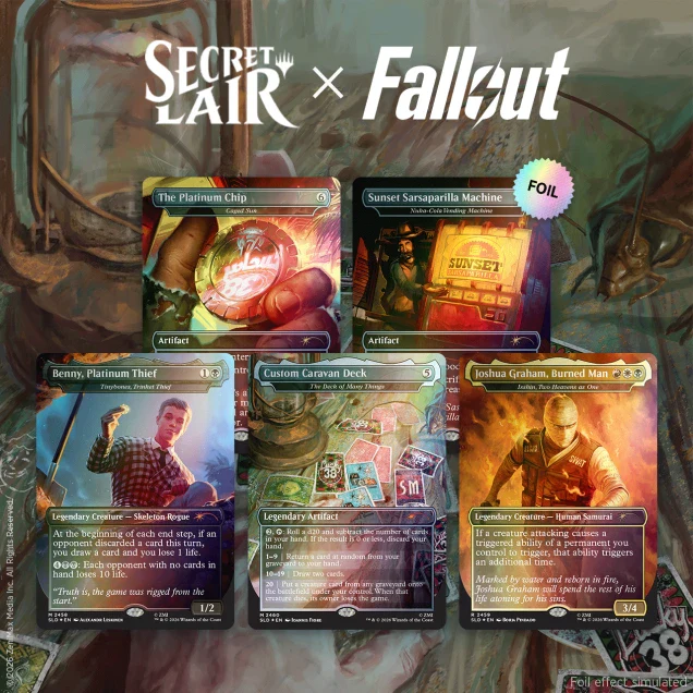 Secret Lair Drop Series - Secret Lair x Fallout: Welcome to New Vegas - Foil Edition