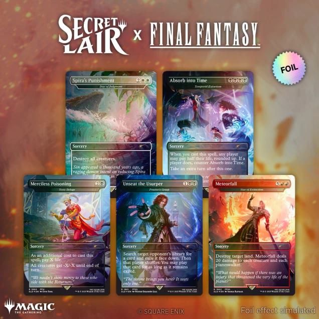 Secret Lair Drop Series - Secret Lair x FINAL FANTASY: Game Over - Foil Edition