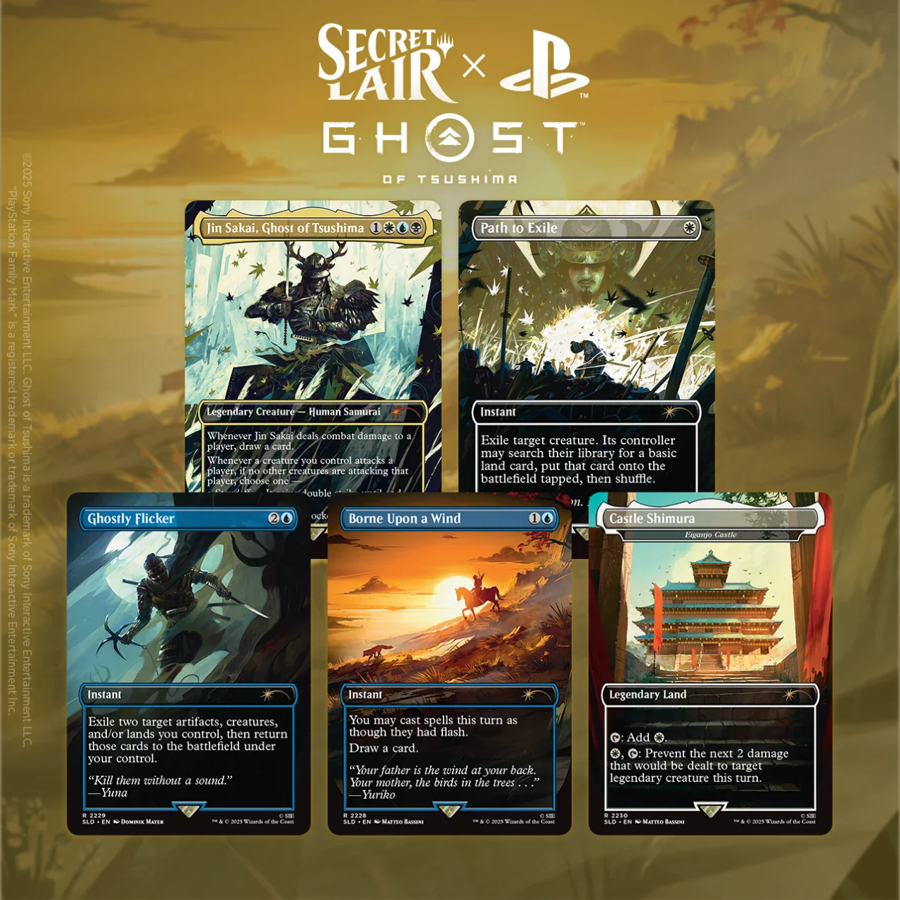 Secret Lair Drop Series - Secret Lair x Ghosts of Tsushima