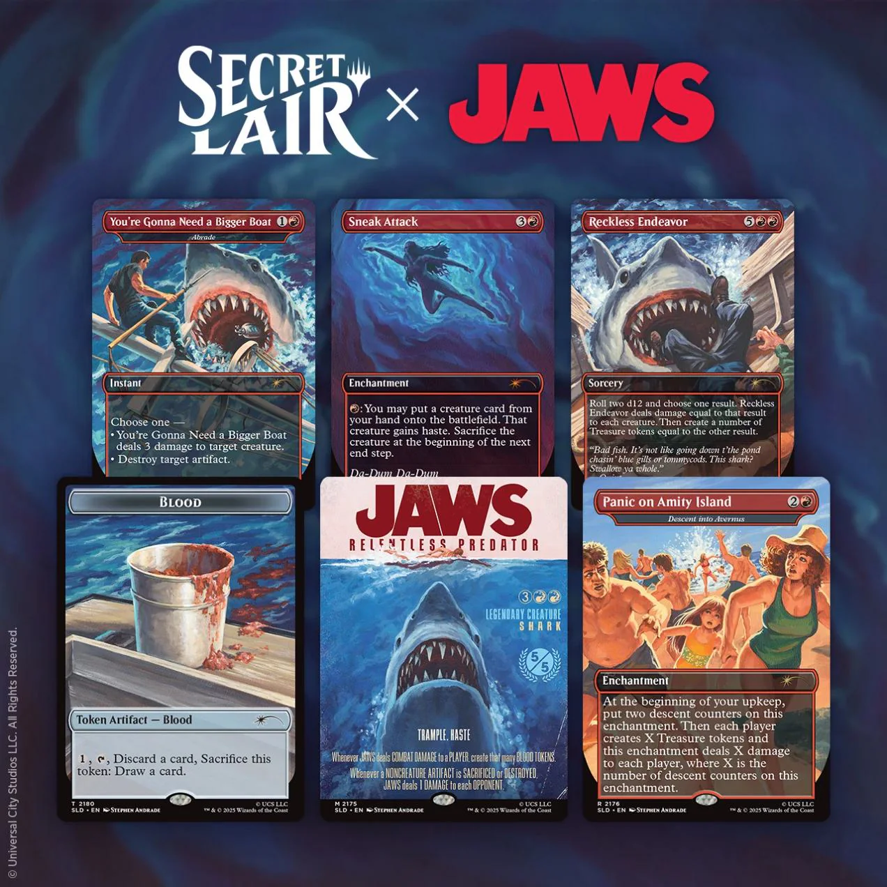 Secret Lair Drop Series - Secret Lair x Jaws: Terror of Amity Island