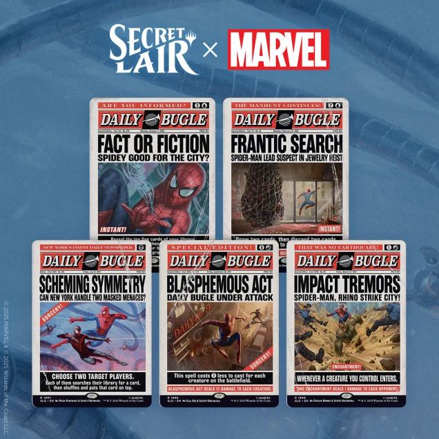 Secret Lair Drop Series - Secret Lair x Marvel's Spider-Man: Daily Bugle Breaking News
